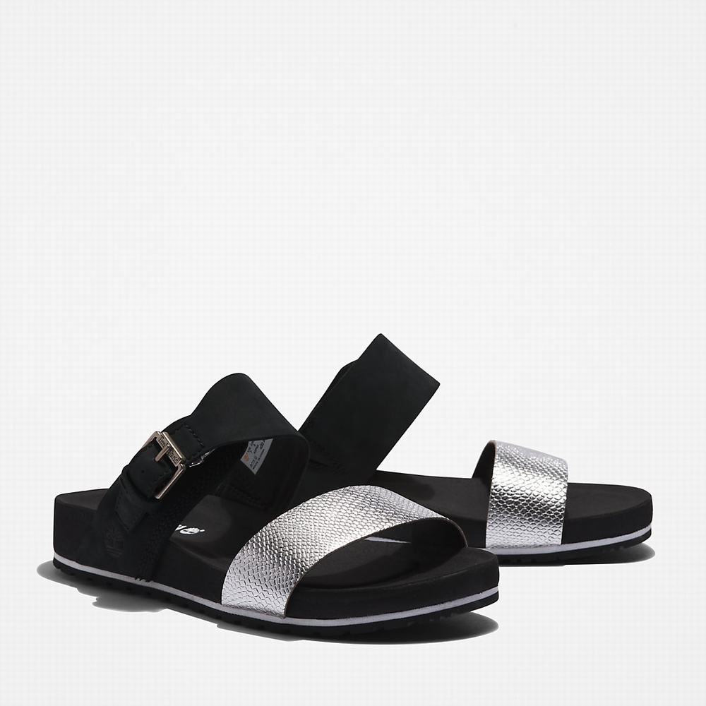 Dámské Sandály Timberland Malibu Waves Pantofle Černé | TI59642-702