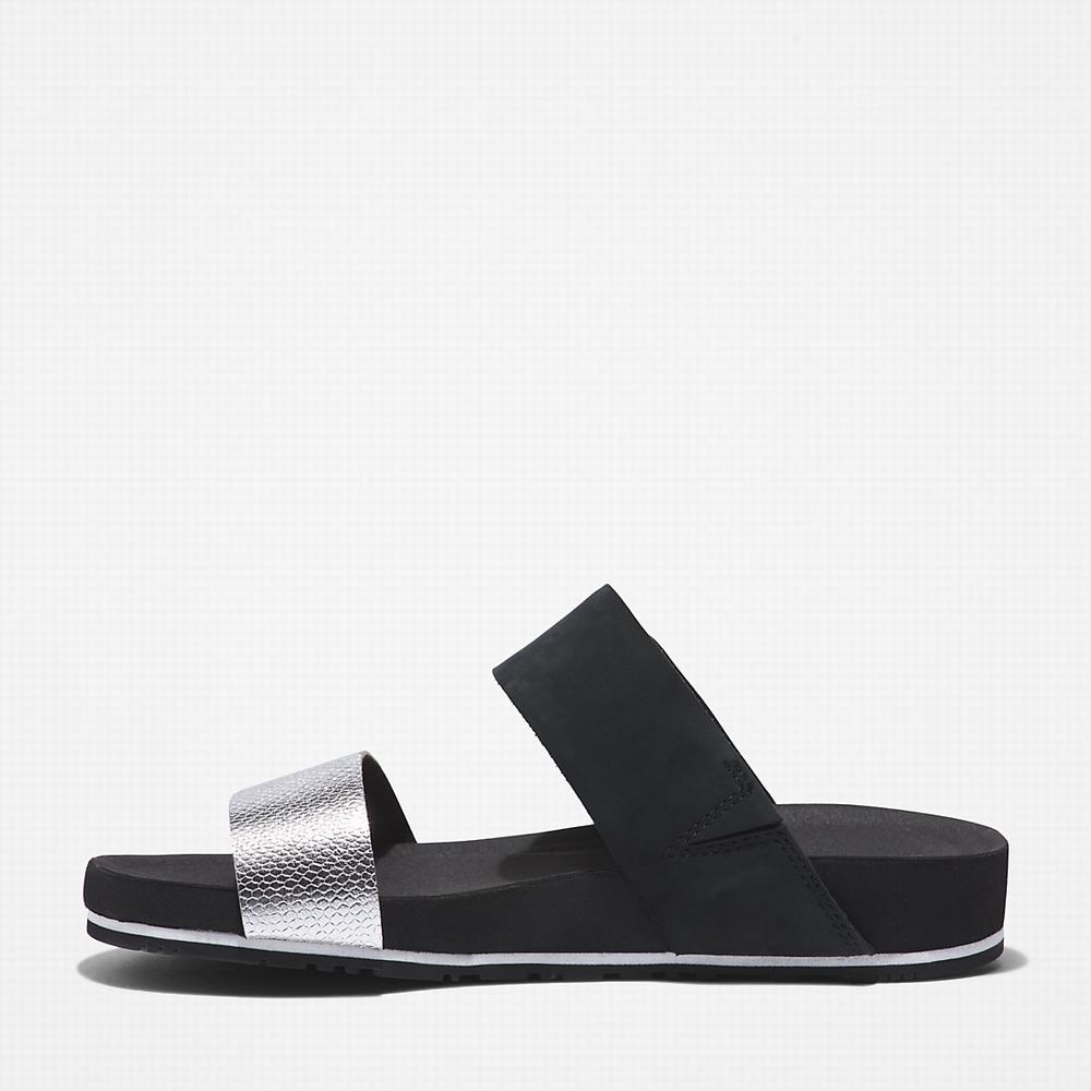 Dámské Sandály Timberland Malibu Waves Pantofle Černé | TI59642-702