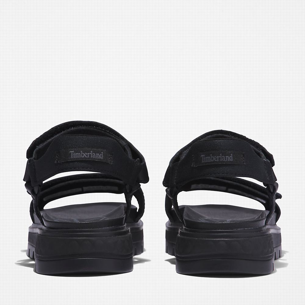Dámské Sandály Timberland Ray City Ankle Páskové Černé | TI04759-470