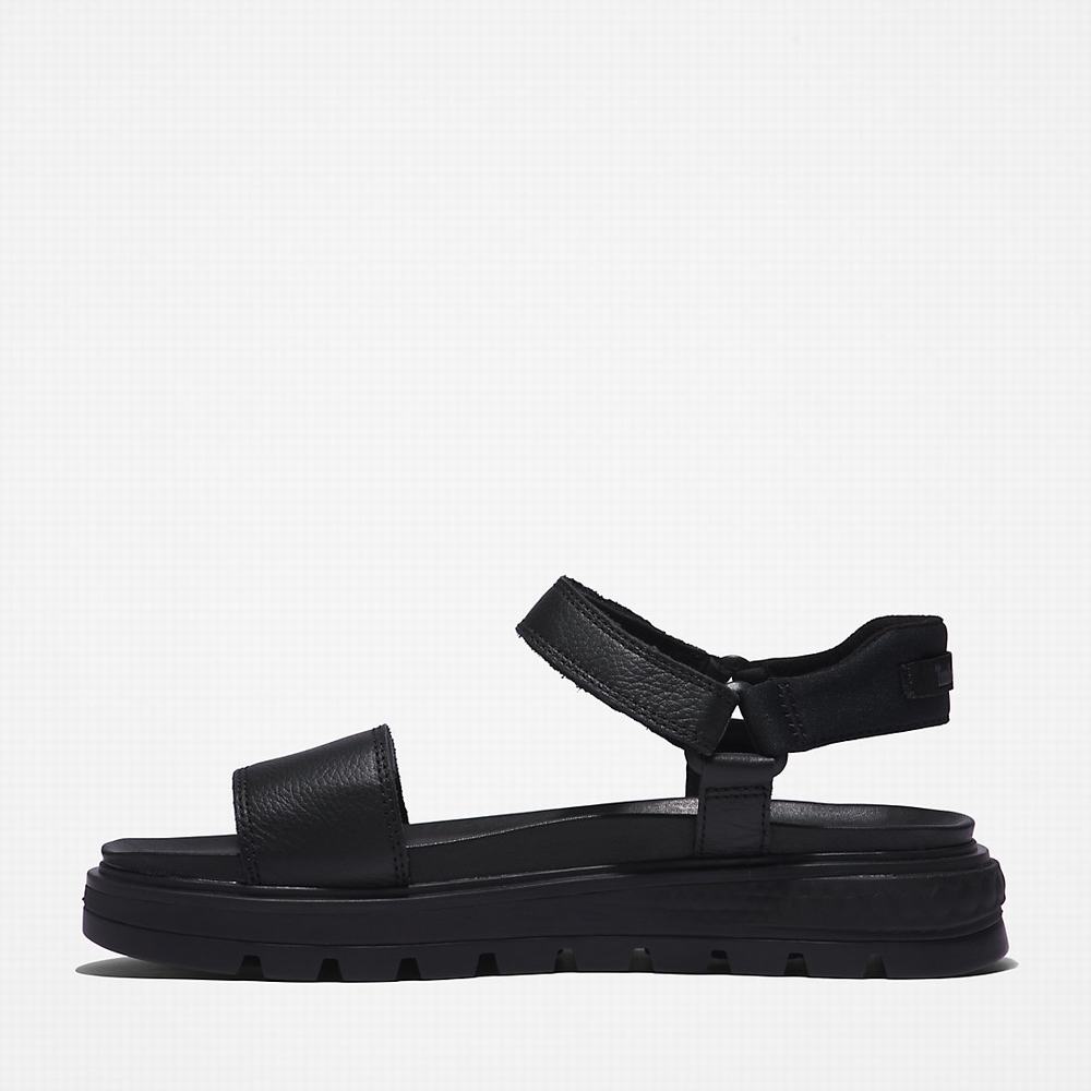 Dámské Sandály Timberland Ray City Ankle Páskové Černé | TI04759-470