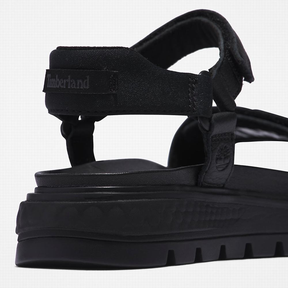Dámské Sandály Timberland Ray City Ankle Páskové Černé | TI04759-470