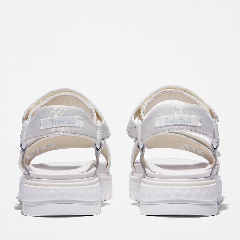 Dámské Sandály Timberland Ray City Ankle Páskové Bílé | TI15276-910