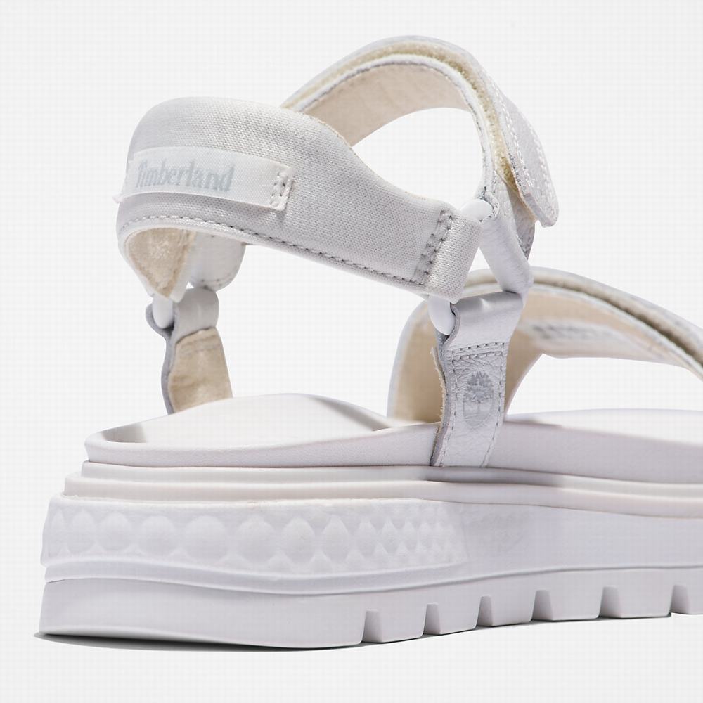 Dámské Sandály Timberland Ray City Ankle Páskové Bílé | TI15276-910