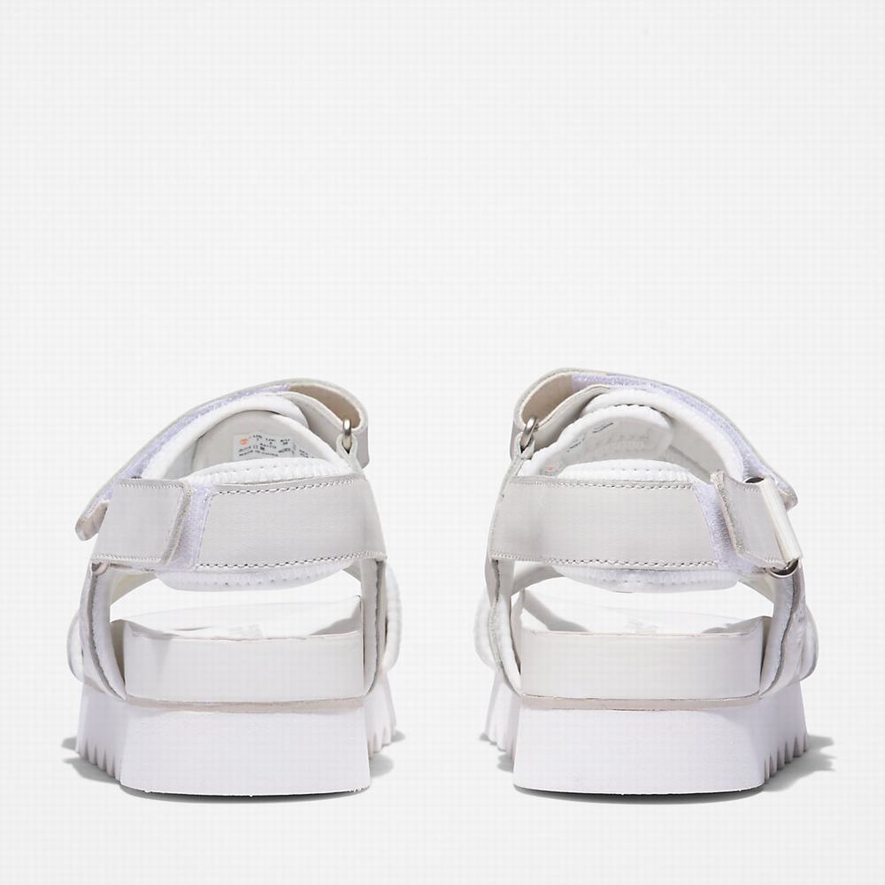 Dámské Sandály Timberland Santa Monica Sunrise Bílé | TI39286-604