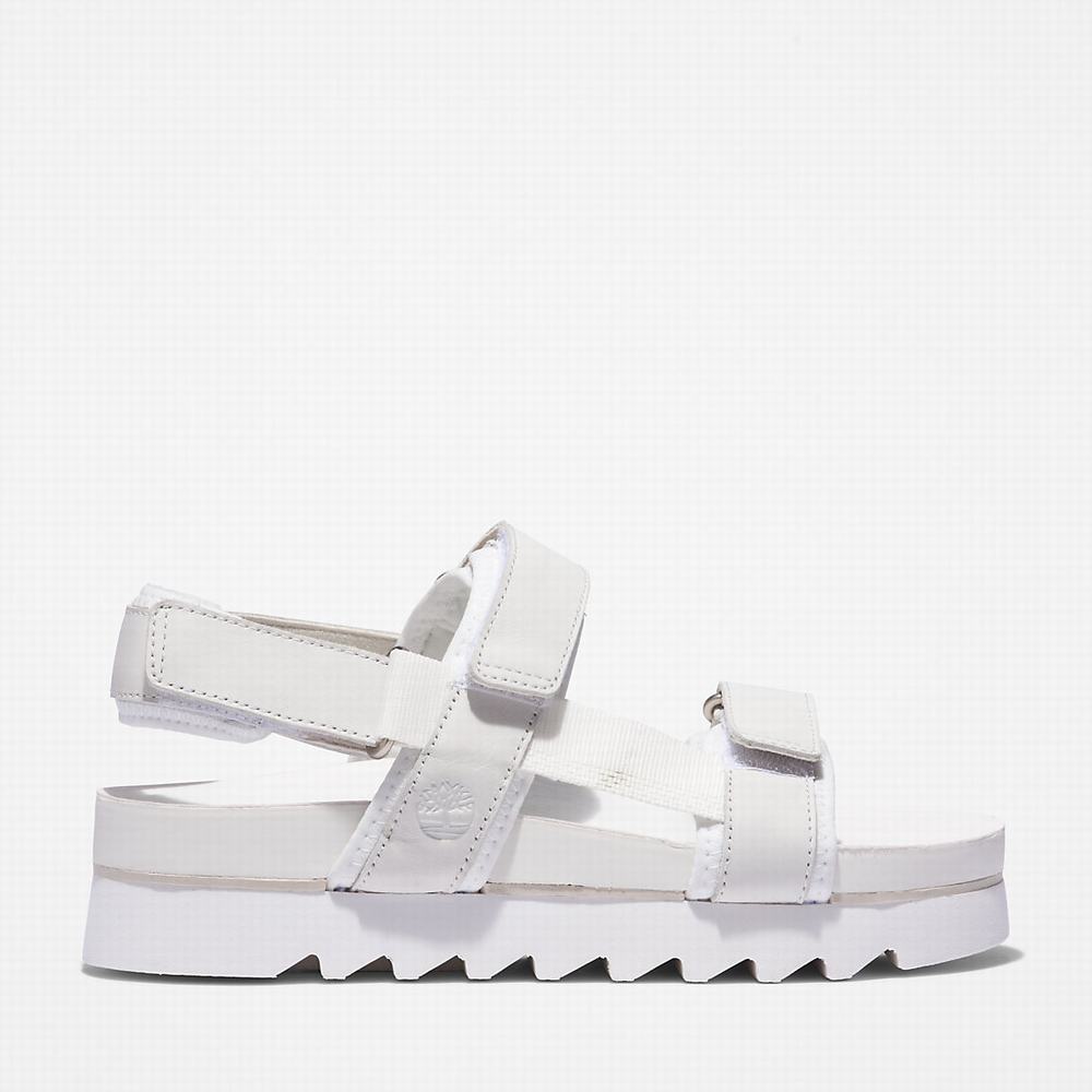 Dámské Sandály Timberland Santa Monica Sunrise Bílé | TI39286-604