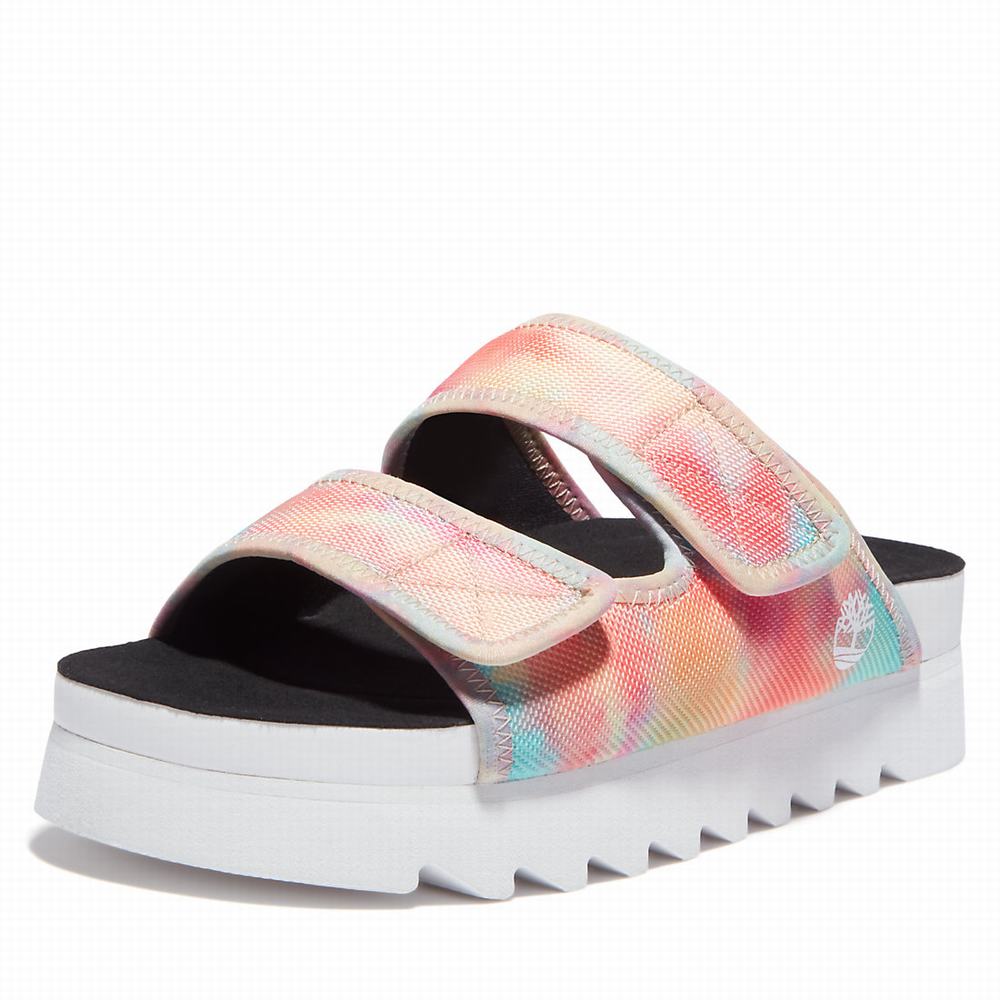 Dámské Sandály Timberland Santa Monica Sunrise Pantofle Růžové | TI48509-162