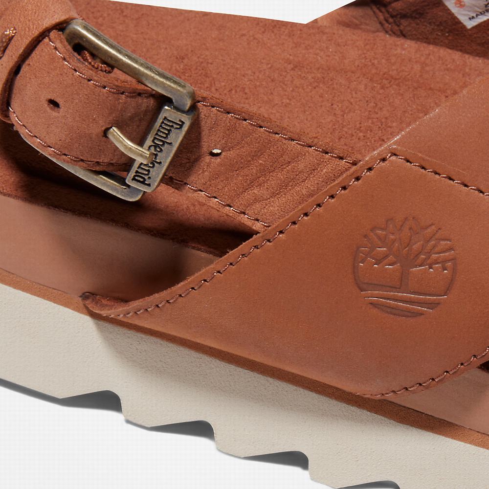 Dámské Sandály Timberland Santa Monica Sunrise Světle Hnědé | TI83714-620