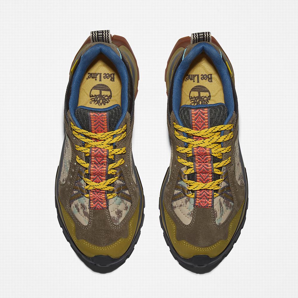 Dámské Trekové Boty Timberland Bee Line x Timberland® Solar Ridge Hiker Zelene | TI54698-452