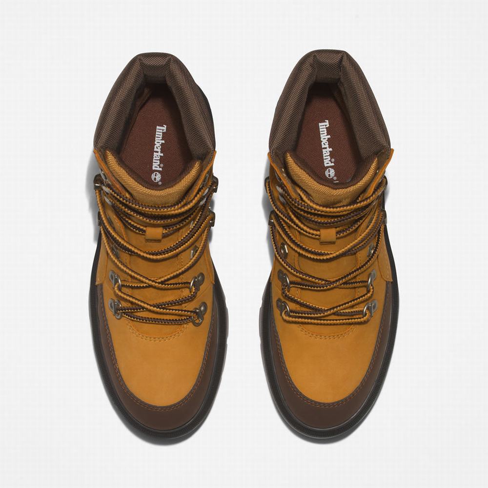 Dámské Trekové Boty Timberland Cortina Valley Waterproof Žluté | TI46319-560