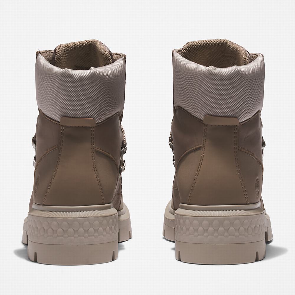 Dámské Trekové Boty Timberland Cortina Valley Waterproof Béžový | TI94672-867