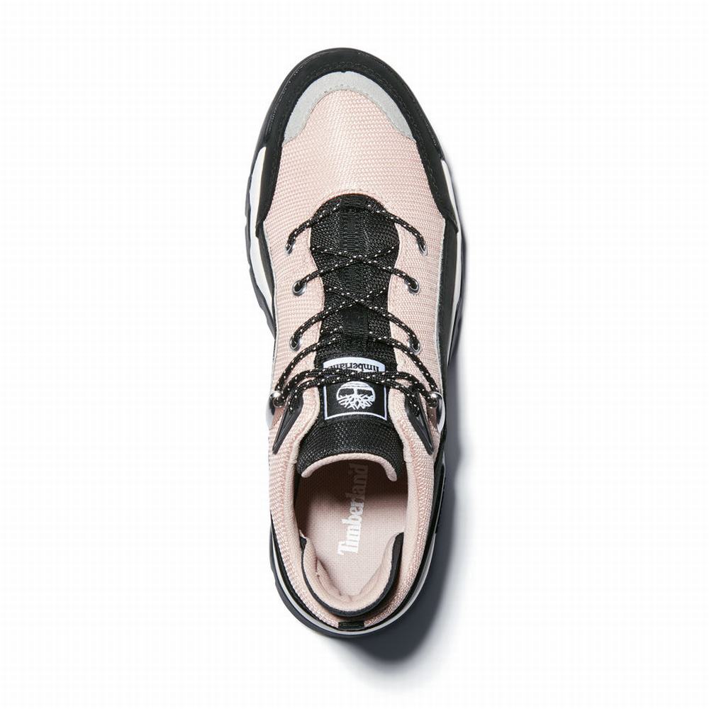 Dámské Trekové Boty Timberland Euro Swift Low Hiker Růžové Černé | TI61053-074