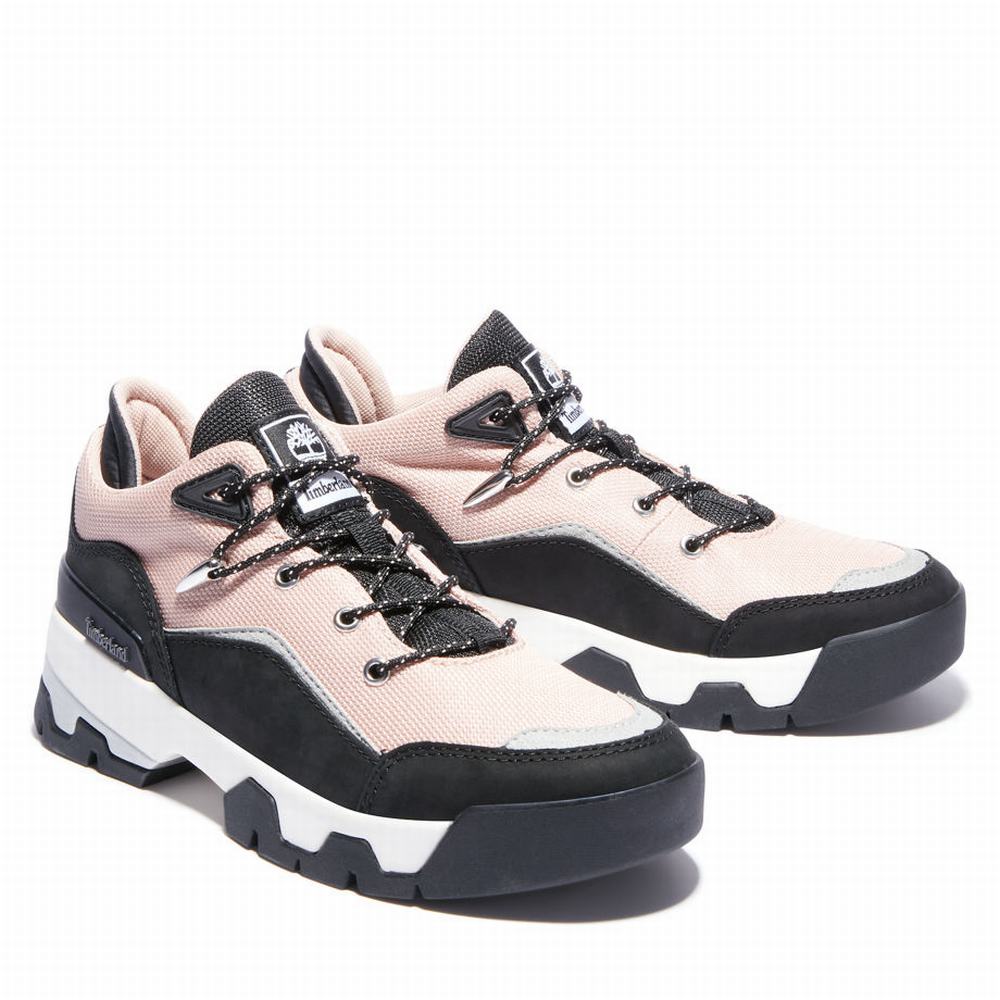 Dámské Trekové Boty Timberland Euro Swift Low Hiker Růžové Černé | TI61053-074