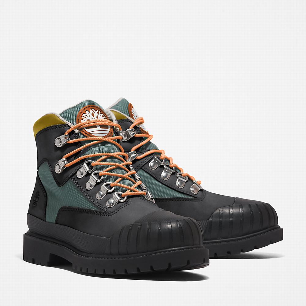 Dámské Trekové Boty Timberland Heritage Rubber-toe Černé | TI96420-253