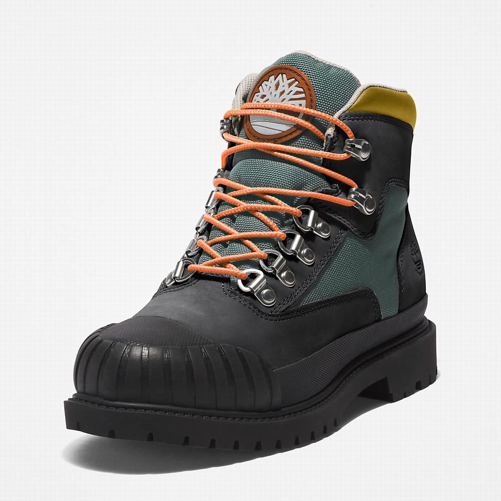 Dámské Trekové Boty Timberland Heritage Rubber-toe Černé | TI96420-253