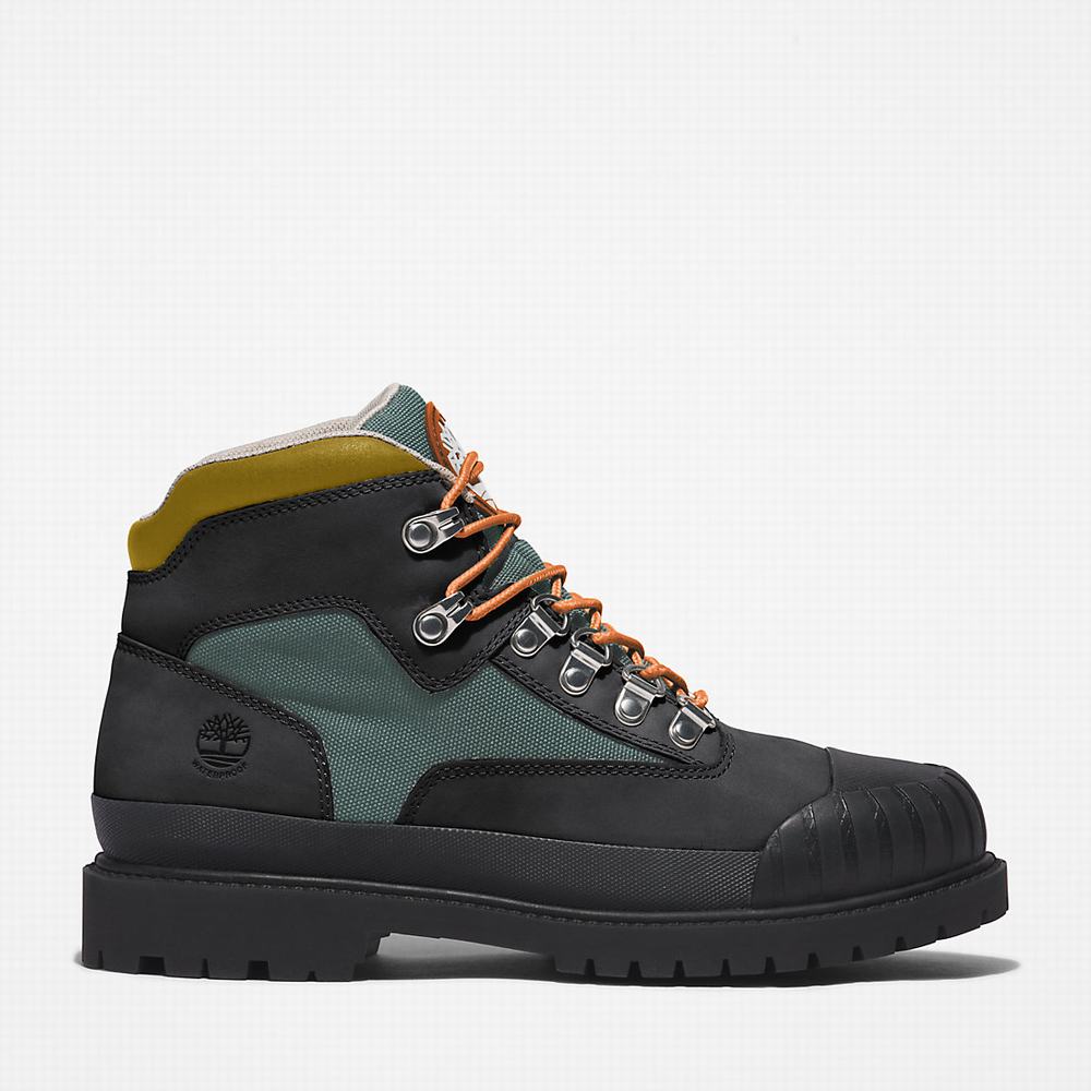 Dámské Trekové Boty Timberland Heritage Rubber-toe Černé | TI96420-253
