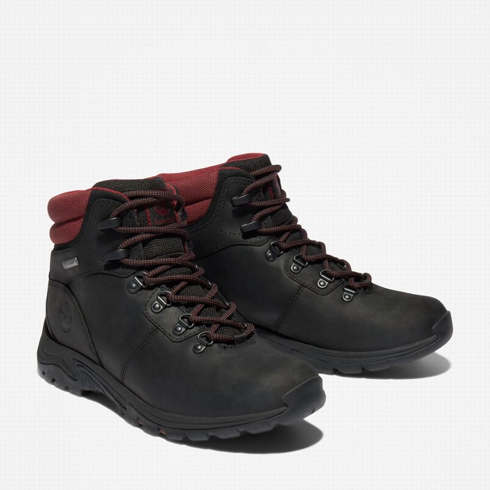 Dámské Trekové Boty Timberland Mt. Maddsen Waterproof Černé | TI28047-683