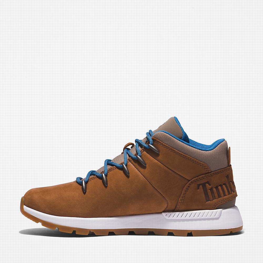 Dámské Trekové Boty Timberland Sprint Trekker Mid Světle Hnědé | TI71268-710