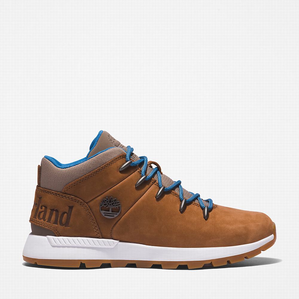 Dámské Trekové Boty Timberland Sprint Trekker Mid Světle Hnědé | TI71268-710