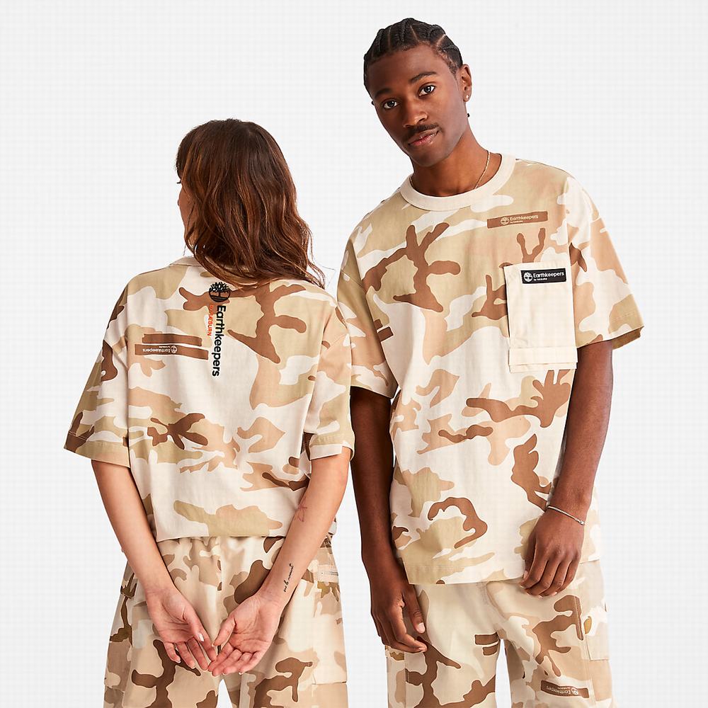 Dámské Tričko Timberland Earthkeepers® by Raeburn Utility T-Shirt Zelene | TI12430-460