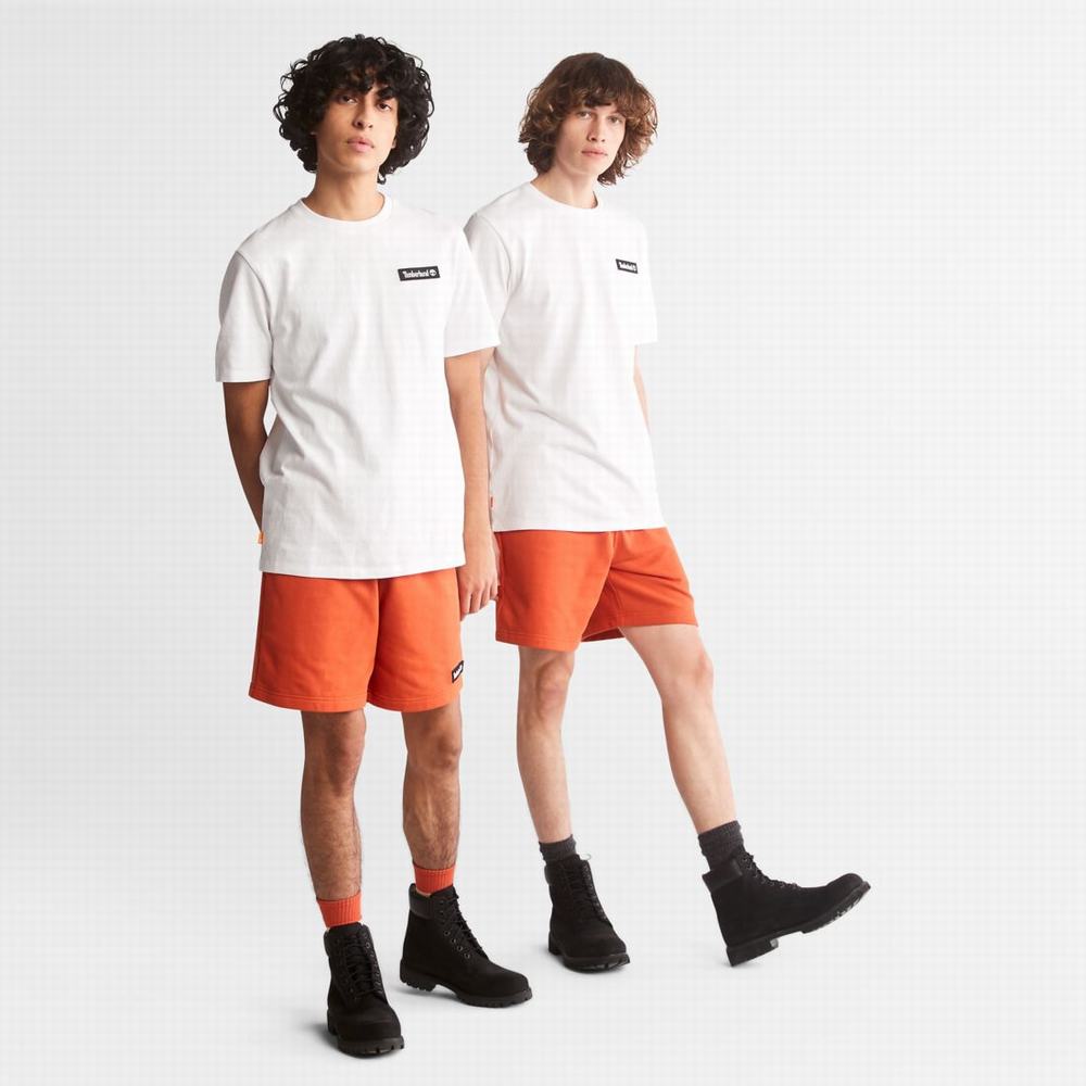 Dámské Tričko Timberland Heavyweight Logo T-Shirt Bílé | TI70139-375