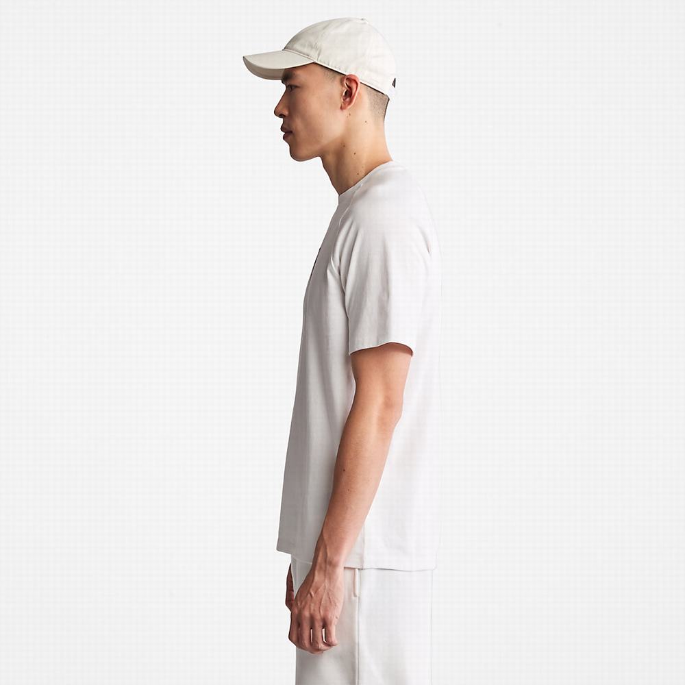 Dámské Tričko Timberland Heavyweight Logo T-Shirt Bílé | TI98720-350