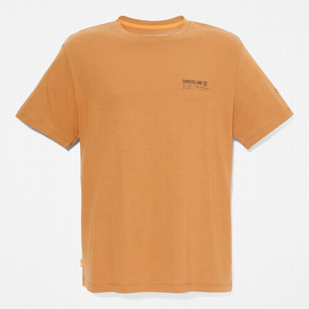 Dámské Tričko Timberland Luxe Pohodlí T-Shirt Hnědé | TI40751-385