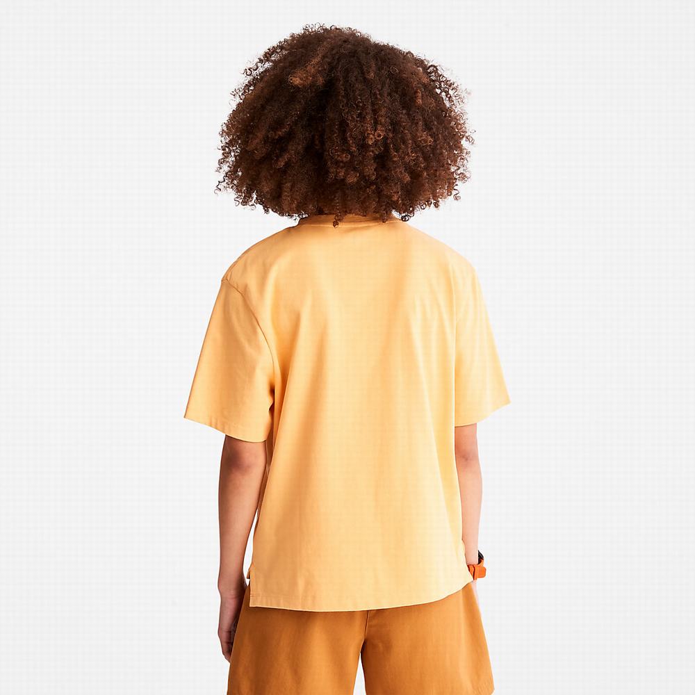 Dámské Tričko Timberland TimberCHILL™ Pocket T-Shirt Oranžové | TI39280-752