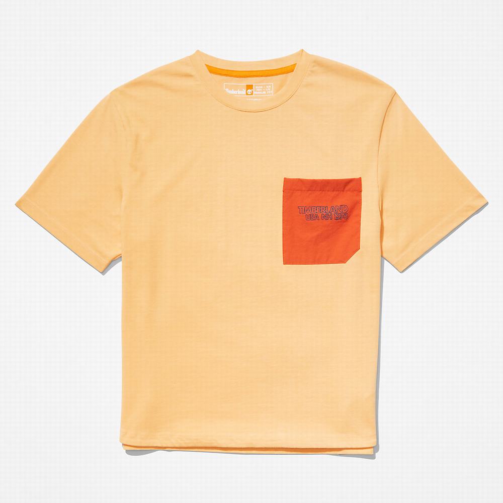 Dámské Tričko Timberland TimberCHILL™ Pocket T-Shirt Oranžové | TI39280-752