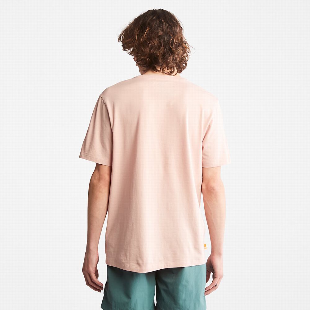 Dámské Tričko Timberland Tree Logo T-Shirt Růžové | TI02651-781