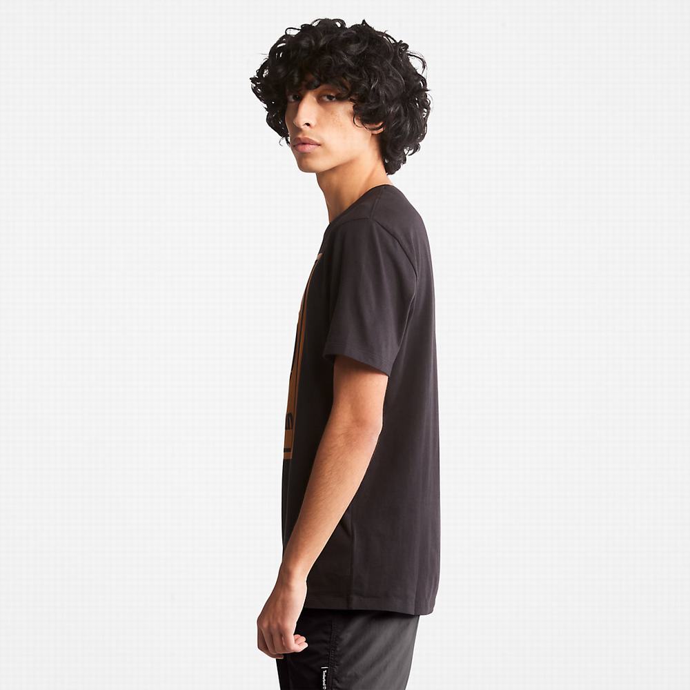 Dámské Tričko Timberland Tree Logo T-Shirt Černé | TI21589-915