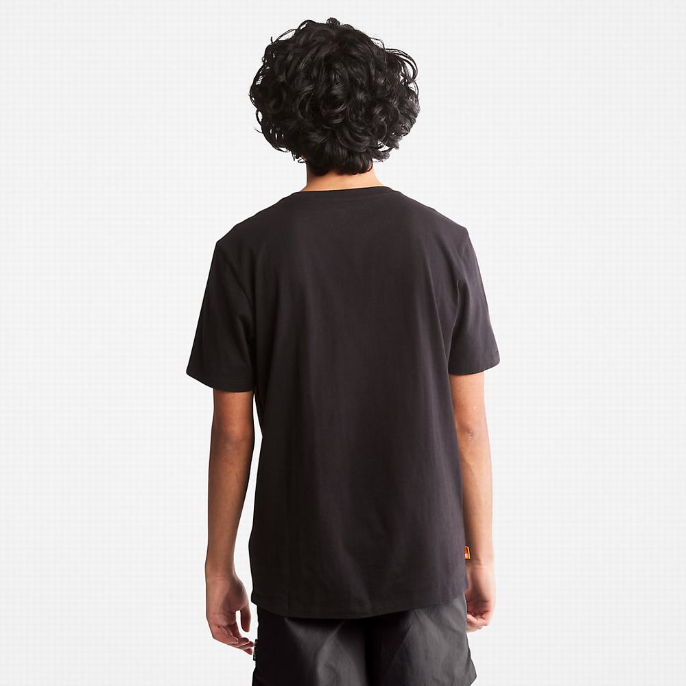 Dámské Tričko Timberland Tree Logo T-Shirt Černé | TI21589-915