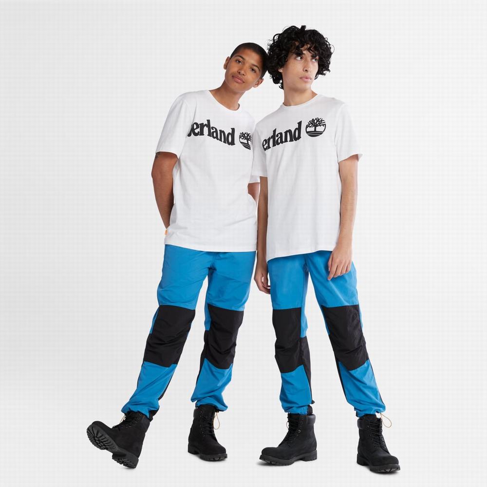 Dámské Tričko Timberland Wraparound-Logo T-Shirt Bílé | TI58324-871