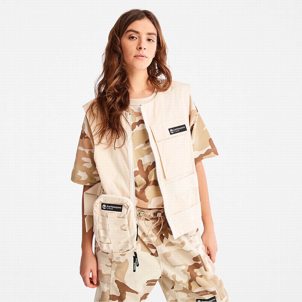 Dámské Vesty Timberland Earthkeepers® by Raeburn Utility Béžový | TI87526-068