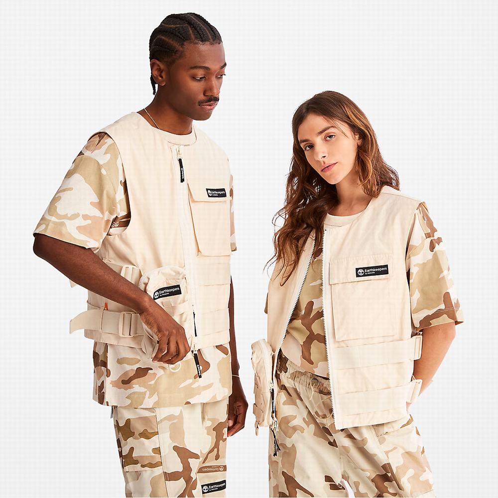 Dámské Vesty Timberland Earthkeepers® by Raeburn Utility Béžový | TI87526-068