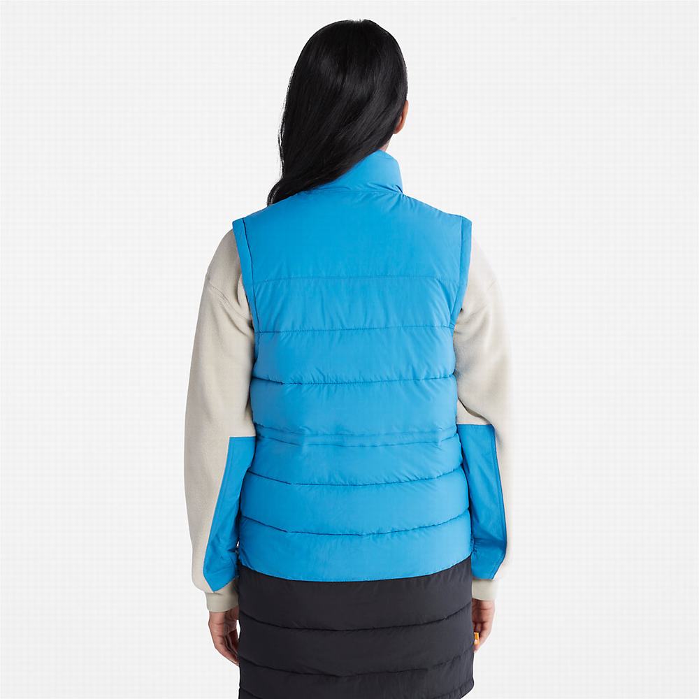 Dámské Vesty Timberland Long Puffer Blankyt Černé | TI61283-203