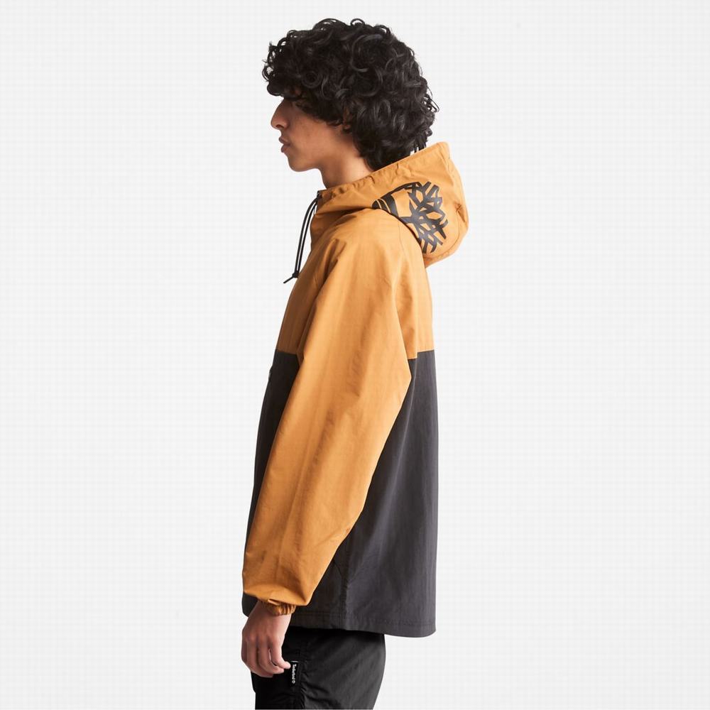 Dámské Větrovka Timberland Zip-Neck Windbreaker Hnědé Černé | TI28476-961
