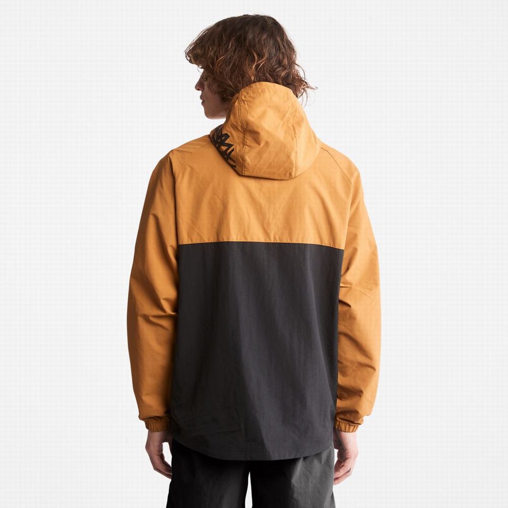 Dámské Větrovka Timberland Zip-Neck Windbreaker Hnědé Černé | TI28476-961