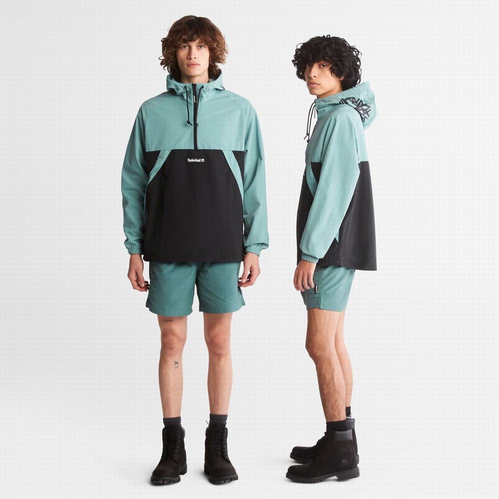 Dámské Větrovka Timberland Zip-Neck Windbreaker Blankyt Černé | TI51347-574