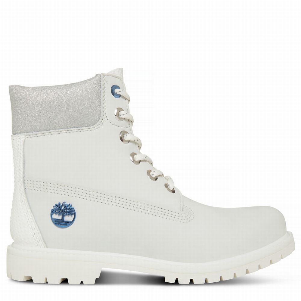Dámské Zimní Boty Timberland 6 Inch Ice Bílé | TI87092-308