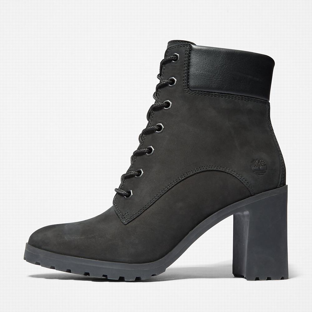 Dámské Zimní Boty Timberland Allington 6 Inch Lace-Up Černé | TI01935-438