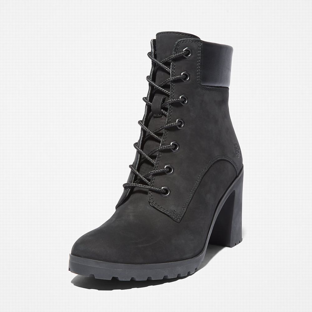 Dámské Zimní Boty Timberland Allington 6 Inch Lace-Up Černé | TI01935-438