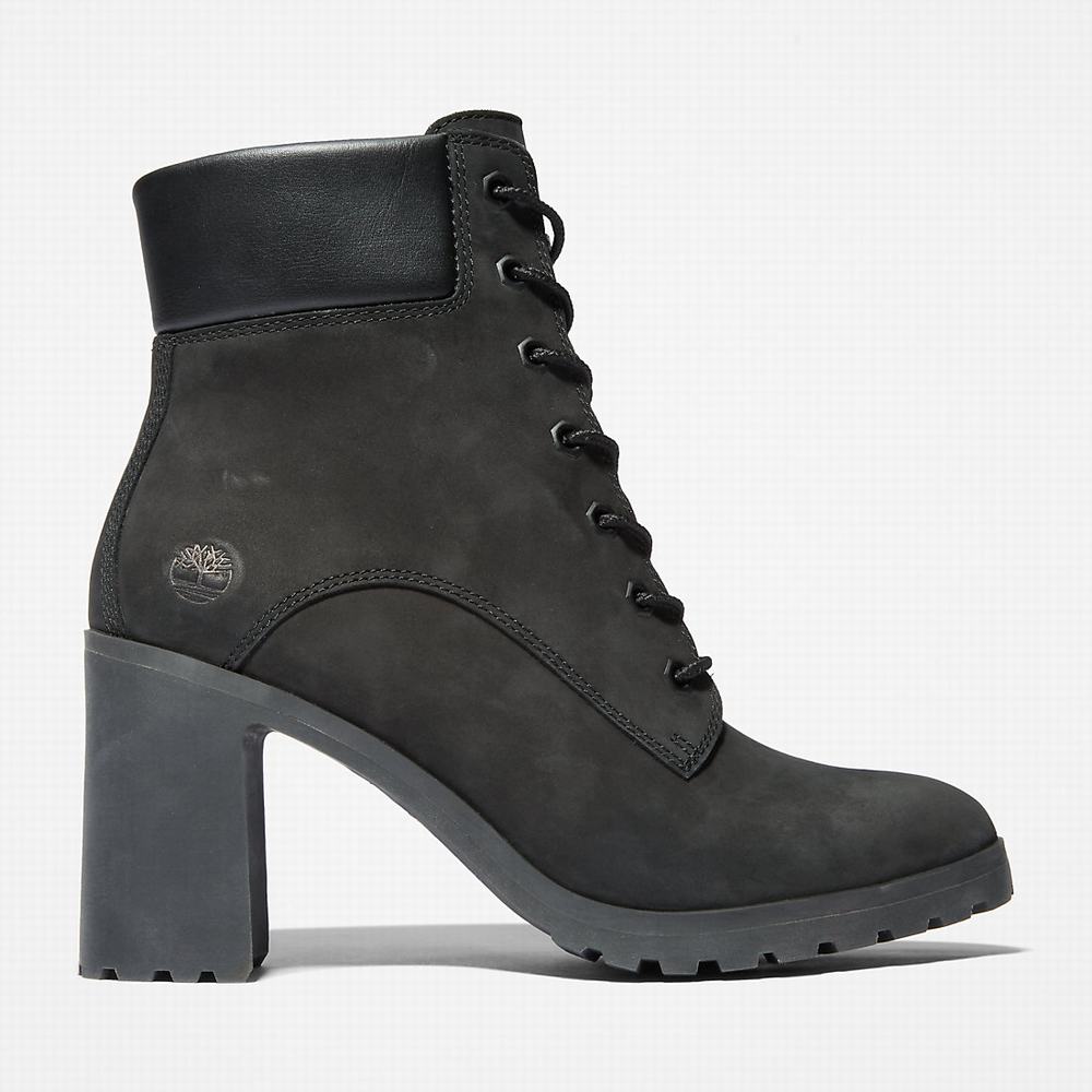 Dámské Zimní Boty Timberland Allington 6 Inch Lace-Up Černé | TI01935-438