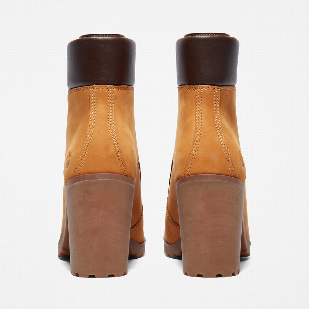 Dámské Zimní Boty Timberland Allington 6 Inch Lace-Up Žluté | TI93015-439