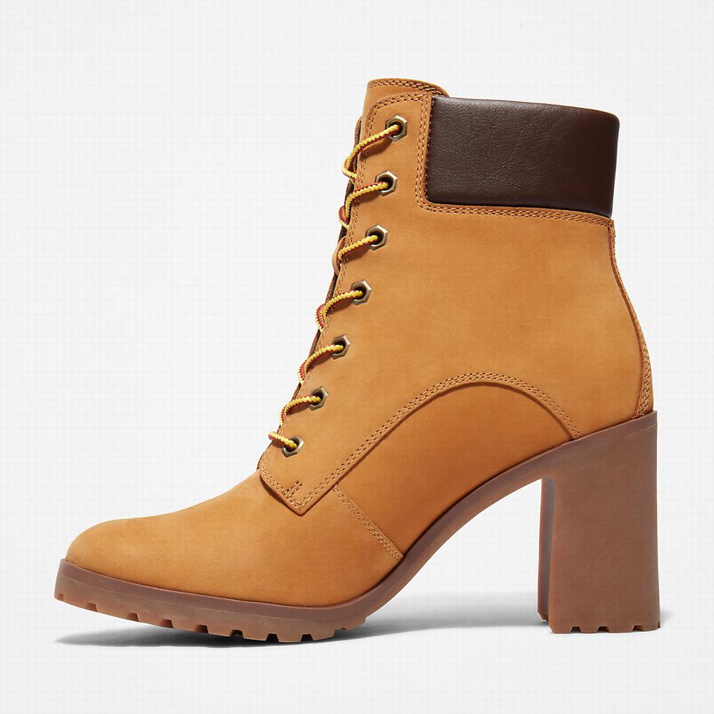 Dámské Zimní Boty Timberland Allington 6 Inch Lace-Up Žluté | TI93015-439
