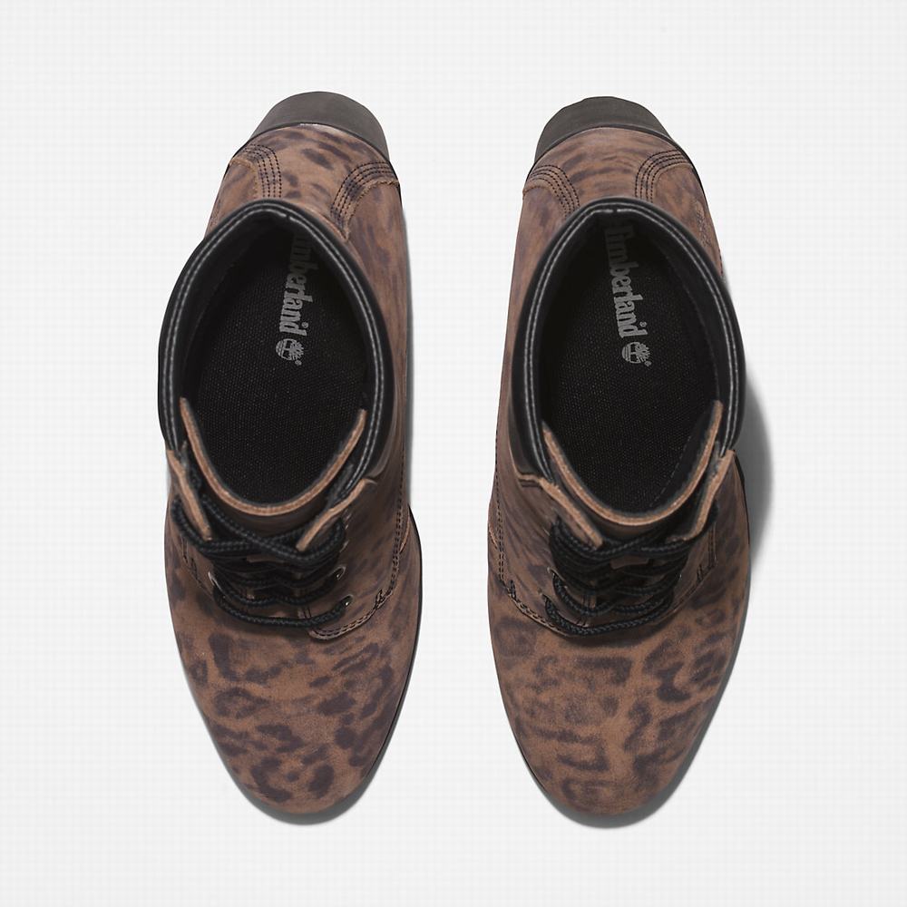 Dámské Zimní Boty Timberland Allington Podpatku 6 Inch Hnědé | TI08261-821