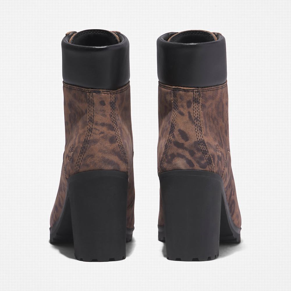 Dámské Zimní Boty Timberland Allington Podpatku 6 Inch Hnědé | TI08261-821