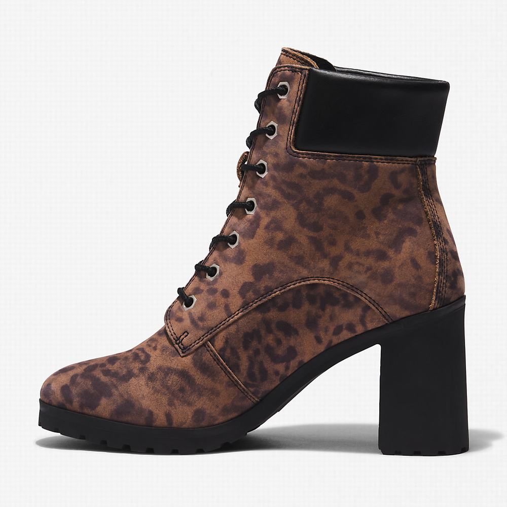 Dámské Zimní Boty Timberland Allington Podpatku 6 Inch Hnědé | TI08261-821