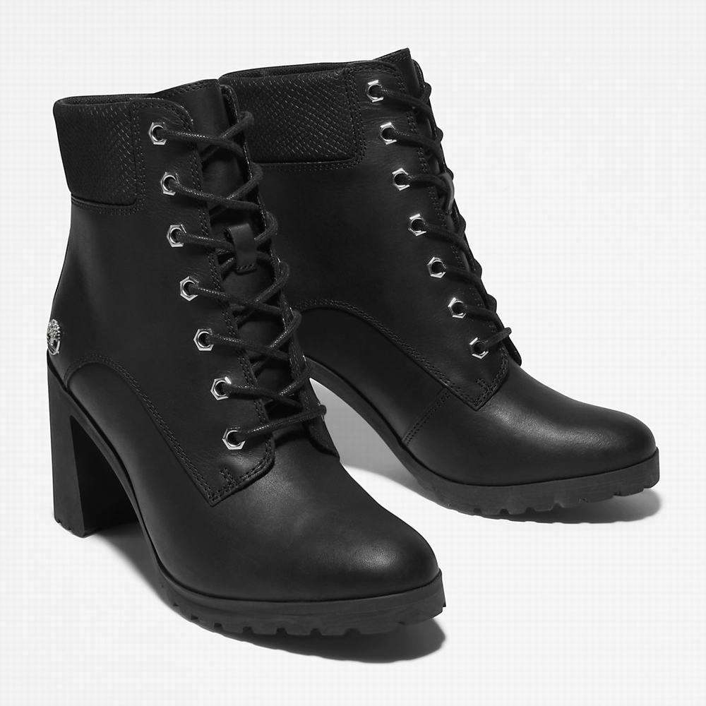 Dámské Zimní Boty Timberland Allington Podpatku 6 Inch Černé | TI23917-391