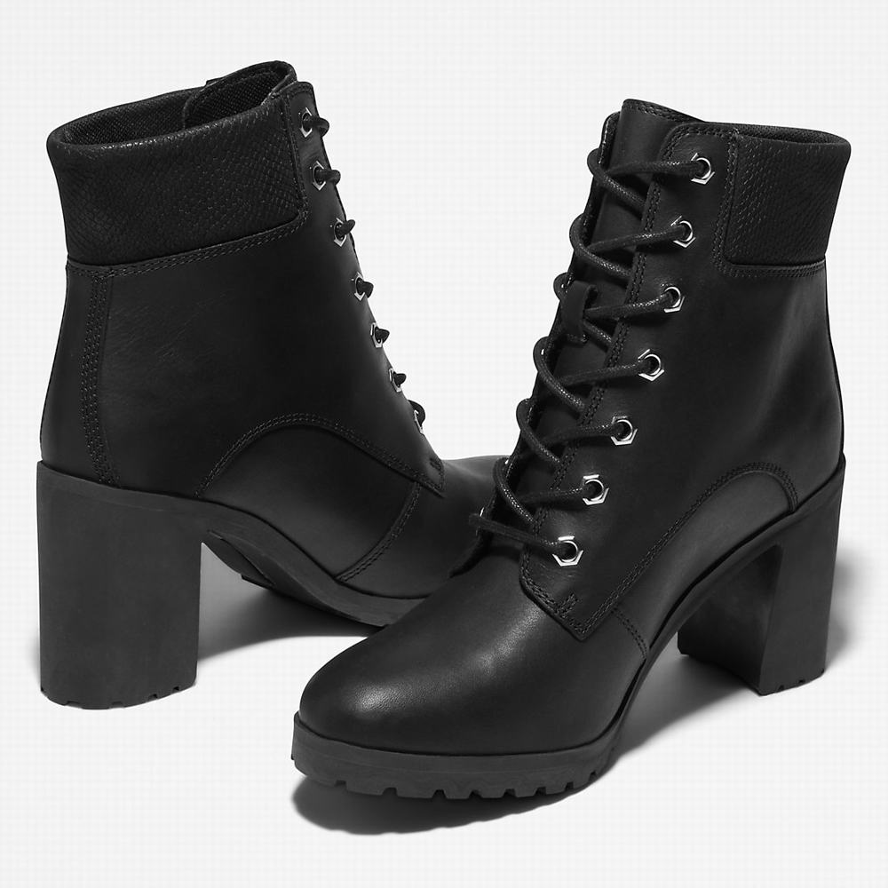 Dámské Zimní Boty Timberland Allington Podpatku 6 Inch Černé | TI23917-391