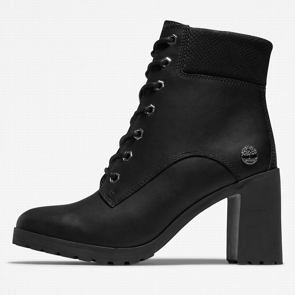 Dámské Zimní Boty Timberland Allington Podpatku 6 Inch Černé | TI23917-391